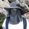 Adjustable FullCoverage Outdoor Fishing  Sunscreen Cap 6