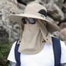 Adjustable FullCoverage Outdoor Fishing  Sunscreen Cap 8