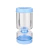 Glass Hourglass Pickle  Olive Strainer Jar 10