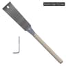 Japanese SK5 Flexible Blade Pull Saw Ryoba  FlushCut Style 8