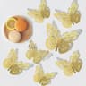 48Piece 3D Metallic Butterfly Wall Decor Set 8