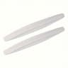 2Piece Universal AntiCollision Rubber Front  Rear Bumper Corner Guards  ScratchResistant Lip Protec 2