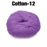 Organic Cotton Crochet Yarn For Sweaters Hats  Handbags 18