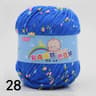 Colored Dot Silk Cashmere Cotton Yarn For Sweaters  Baby Crafts 13