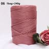 Hollow Ice Silk Yarn For Summer Crochet Bags Hats  DIY Crafts 10