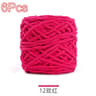 Thin Velvet Chenille Yarn 6Pack For Amigurumi Sweaters  Blankets 15