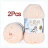 5Ply Milk Cotton Yarn 2Pack For Scarves Sweaters  DIY Crafts 7