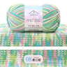 Dyed Combed Milk Cotton Yarn For Crochet Dolls Scarves  Home Decor 12