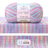 Dyed Combed Milk Cotton Yarn For Crochet Dolls Scarves  Home Decor 15