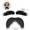 SelfAdhesive Fake Mustache  Eyebrow Set 7