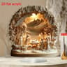 Nativity Scene Figures Desktop Statue Decor 7