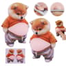 2Piece 3D Silicone Shiba Inu Stickers 4