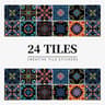 24Piece Light Color PeelandStick Tile Stickers 15