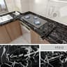 OilProof SelfAdhesive Marble Wallpaper  Countertop Sticker 15