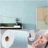 Thickened LinenTexture 3D Foam SelfAdhesive Wallpaper 16