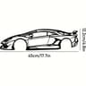 HelloYoung Metal Racing Car Wall Art 12
