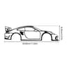 HelloYoung Metal Racing Car Wall Art 7