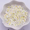 100Piece Mini Resin Colorful Flower Flatback Gems 10