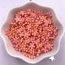 100Piece Mini Resin Colorful Flower Flatback Gems 12