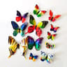 12Piece Universal 3D Butterfly Wall Stickers 13