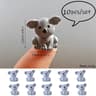 10Piece Miniature Animal Figurines Set 9