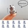 10Piece Miniature Animal Figurines Set 10