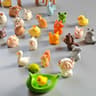 10Piece Miniature Animal Figurines Set 19
