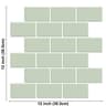 5Piece 3D Subway Tile Peel And Stick Backsplash 11