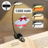 USB Rechargeable 3Level ClipOn LED Reading Light 9