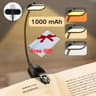 USB Rechargeable 3Level ClipOn LED Reading Light 8