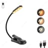 USB Rechargeable Portable ClipOn Reading Light 0