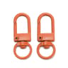 10Piece Colorful Alloy Snap Lobster Clasp Keychain Hooks 16