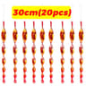 20Pack Reflective Wind Spiral Bird Repellent Rods 9