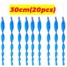 20Pack Reflective Wind Spiral Bird Repellent Rods 11