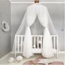 Battilo Elegant Round Dome Hanging Bed Canopy  Play Tent 7