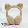 Soft Plush Cute Cat Ear Foldable Winter Earmuffs 10