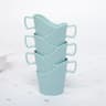 6Piece Disposable Paper Cup Holder  Heat Insulating Cover Set 9