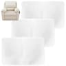 3Piece Soft Polyester Recliner Headrest Protector Cover Set 8