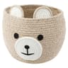 Cute Bear Cotton Rope Storage Basket  Toy Organizer 8