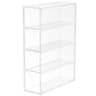 Clear Acrylic Tiered Drawer Organizer  Desktop Storage Box 7