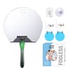 Acrylic Fogless Shower Mirror Set With Wall Suction Cup 7