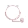 DrillFree Cat Ear WallMounted Folding Extension Makeup Mirror 6