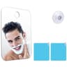 Portable Suction Cup Acrylic Shower Mirror For Shaving  Makeup 8