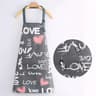 Waterproof Adjustable Floral Cooking Apron With Pockets 11