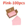 100Piece Blank Kraft Paper Cards Set 11