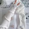 1 Pair Ice Silk Cooling Sunscreen Sleeves For Driving Cycling And UV Protection 6