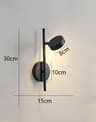 Nordic Minimalist Adjustable Metal Wall Sconce 7