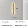 Modern Linear Ambient Wall Sconce 11