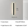 Modern Linear Ambient Wall Sconce 8
