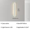 Modern Linear Ambient Wall Sconce 7
